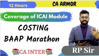 CA Inter Costing Baap Marathon By @caarmormotivation8042