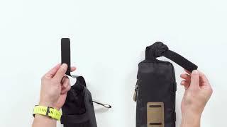 Shoulder Straps Instructions for the Qore Performance® EDC Travel Sling