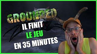 Il finit le jeu grounded en 35 minutes [Speed run]