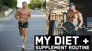 My Daily Diet & Supplement Routine | RUNNING + WEIGHT TRAINING