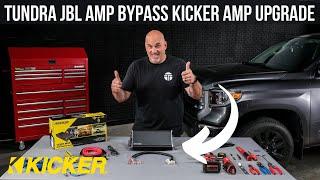 Toyota Tundra Kicker JBL Amp Bypass Plug & Play 5-Channel Amp Bundle | 2014 - 2021 Toyota Tundra