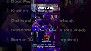 Pixel Palace Arcade and Bar is Hiring!