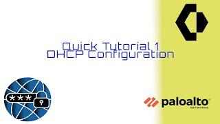 DHCP Quick Tutorial Palo Alto Firewall