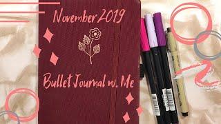 November 2019 | Bullet Journal w. Me | Bujo Setup