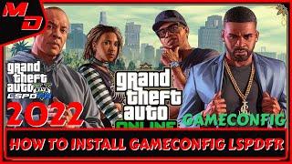 HOW TO INSTALL GAMECONFIG FOR BEGINNERS (2022) | GTA5 MODS #gta5 #lspdfr #music