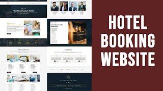 How to Make a Hotel   Tour Booing Website with WordPress & Elementor FREE 2025