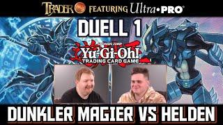 YuGiOh Duell 1 Dunkler Magier VS Helden 2020 deutsch YGO TCG Trader Match Tutorial Deck Duel
