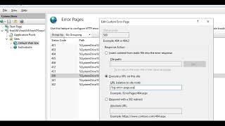 Configure Custom Error log on IIS for classic ASP