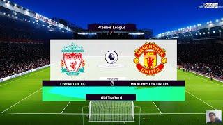 PES 2021 | Liverpool vs Manchester United | Full Derby Match Premier League | Gameplay