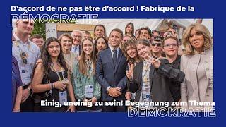 D’accord de ne pas être d’accord : Fabrique de la démocratie ! Einig, uneinig zu sein!