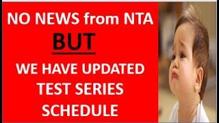 NEET 2021 Test Series Schedule UPDATED (because still NO NEWS from NTA on Exact Dates!!)