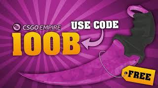 CSGOEmpire Promo Code 2024 - CSGOEmpire Free Case Code - CSGO Empire Bonus Code