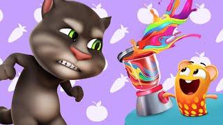 Talking Tom  Learning Food  Cartoon for kids Kedoo ToonsTV