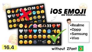 How to get iOS emojis on Android | 2024 Trick without using ZFont | Anuj 2.0
