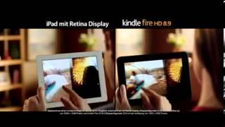 Amazon Kindle Fire HD vs iPad - Werbung Display _ TV Spot)