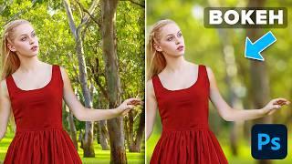 Create Stunning Background Blurs in Photoshop! (Fast & Easy Guide!)