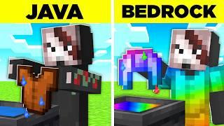 50 Diferencias Entre Minecraft Java y Bedrock