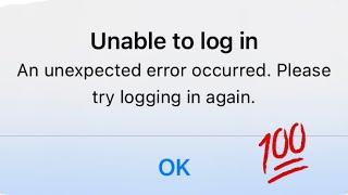 How To Fix Unable To Login Instagram On IPhone /2023