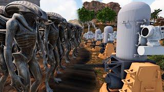 1,900,000 Aliens vs 400 Phalanx CIWS | Ultimate Epic Battle Simulator 2 | UEBS 2