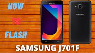 How to flash Samsung j701f | samsung j701f flashing guide