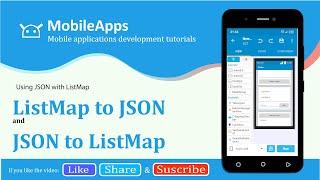 ListMap to JSON and JSON to ListMap