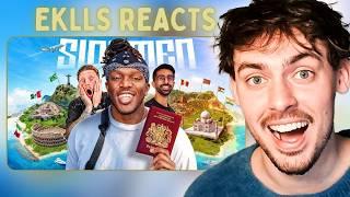 SIDEMEN SURVIVE THE 7 WONDERS OF THE WORLD (Reaction)