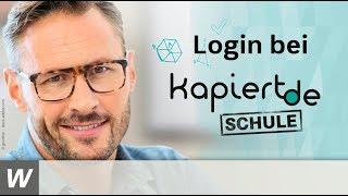 Tutorial Login kapiert de Schule