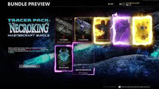 Call of Duty Black Ops Cold War - Tracer pack Necroking mastercraft bundle