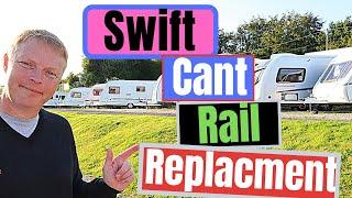 Swift Caravan Cant Rail Replacment.