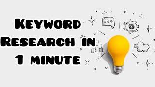 Best Keyword Research Tool Free To Use | Keyword Research For SEO | SEO Article Outline