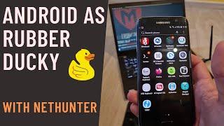 How to use Android as Rubber Ducky from NetHunter - part 1 | Tutorial | HID | BadUSB