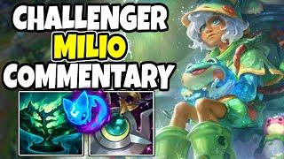 Challenger support teaches you how to play milio