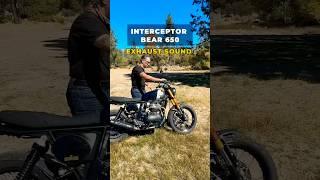 Royal Enfield Interceptor Bear 650 Exhaust Sound | BikeWale #shorts