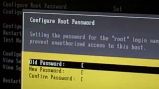 ESXi   configuring root password