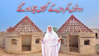 Dono Kamron Kay Caps Tiyar Hogay Hain | Village Family Vlogs | Cholistan Mud House | Taiba Vlogs