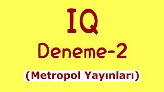 YÖS—IQ Deneme-2(Metropol Yayınları)