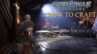 God Of War Ragnarok - How To CRAFT And UPGRADE! God Of War Crafting Ultimate Guide!