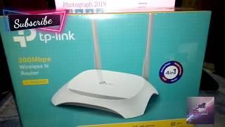 TP Link Wireless Router TL-WR840N Unboxing