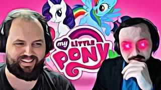 Бэбэй смотрит как Жмиль ШАРИТ за My Little Pony