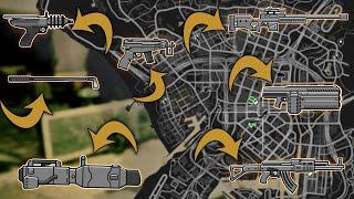 GTA 5 - All Secret and Rare Weapon Locations (Rail Gun, Up-n-Atomizer & more)