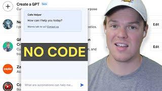 No-Code Custom GPTs to Any Website: Chatbots Trained on Your Business - OpenAI GPTs Tutorial