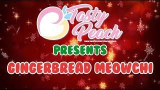  How to Make Gingerbread Meowchi - Tasty Peach Studios 