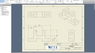 How to Make a Drawing File in Autodesk Inventor