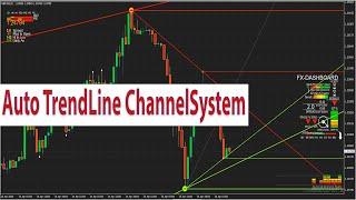 BEST PRICE ACTION TRADING SYSTEM & STRATEGY | Forex Trend Line and Channel MT4 Indicator