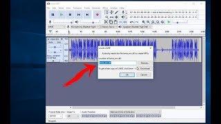 Audacity How To Fix Error || Audacity Need File "lame_enc.dll" To Create MP3