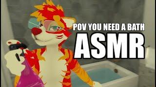 [Furry ASMR] POV You're in need of a BATH  (Personal Attention) [1 Hour]