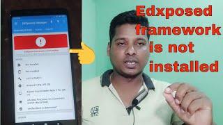xposed not active | How to active xposed install | How to active edxposed to magisk manager atfe |