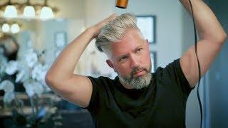 Hair Styling Tips for Older Men to Add Volume