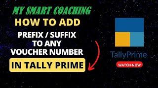 How to set prefix and suffix in Tally Prime in Hindi |How to set prefix and suffix in invoice number