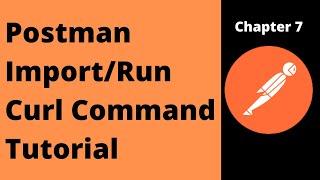 How to import curl command in postman request | how to run curl command in postman